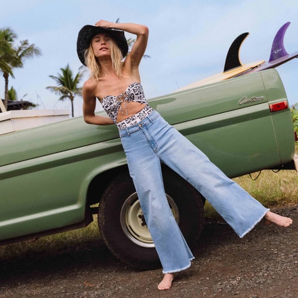 Billabong Denim - Billabong Light Blue Flare Jeans